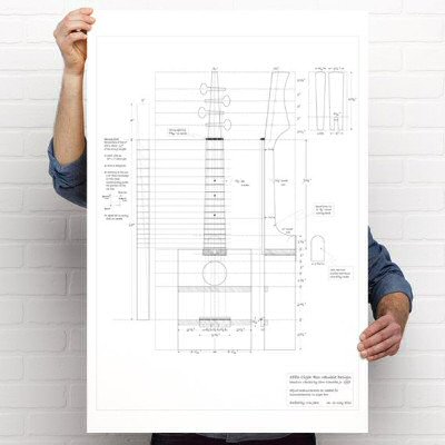 Full Size Measured Drawing (Printed)
